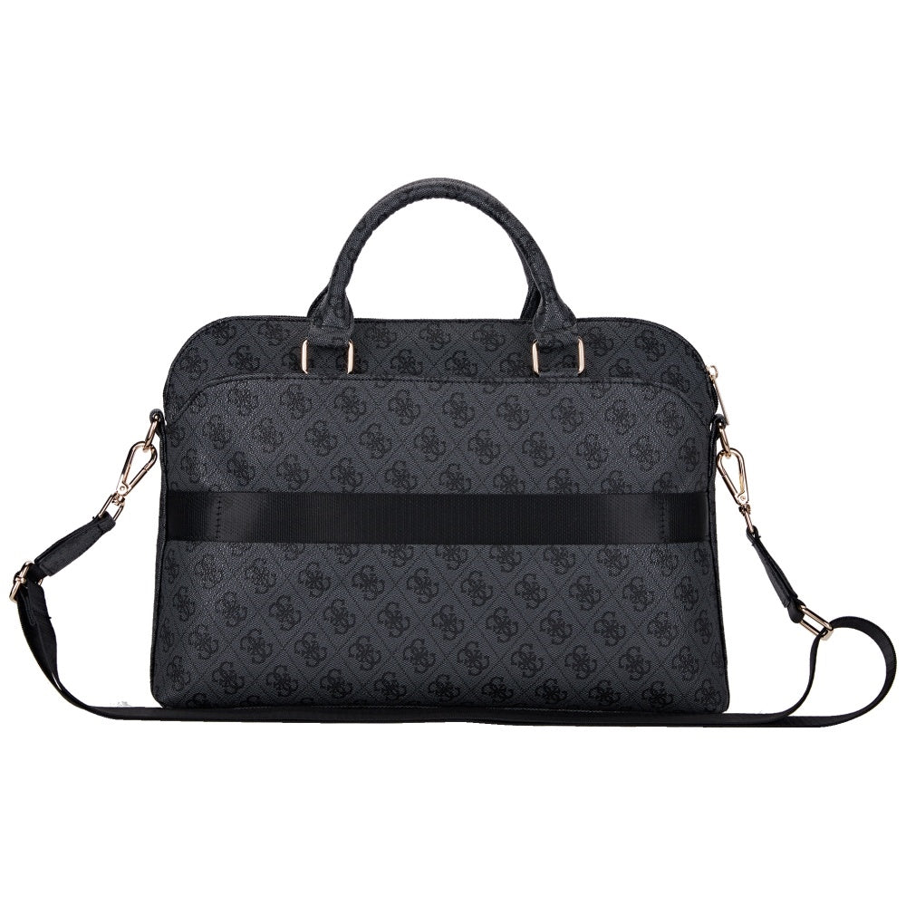 Guess 4G Triangle Logo Tas voor Laptop 15inch, Zwart