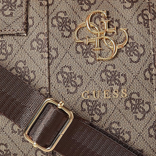 Guess 4G Metal Logo tas voor Laptop 15inch - 16inch, Bruin