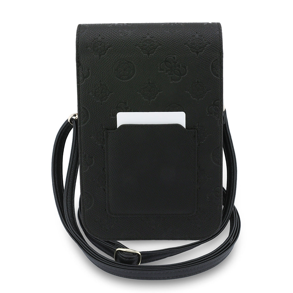 Universal Phone Bag, Guess, Grained Peony, Black