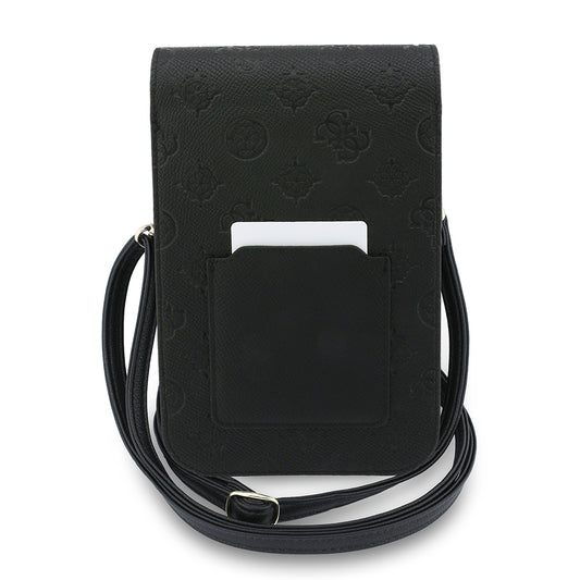 Universele Telefoontas, Guess, Grained Peony, Zwart