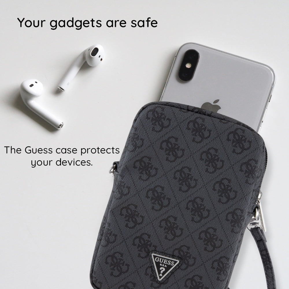 Universele Telefoontas, Guess, Triangle 4G, Zwart