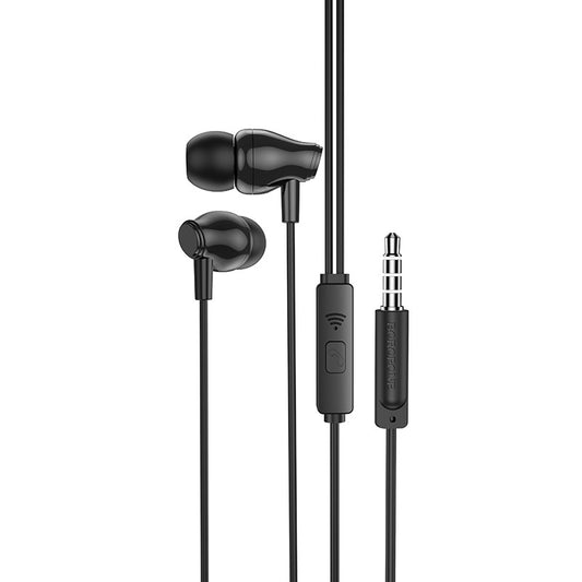Handsfree 3,5 mm oortelefoon BM61 Wanderer, zwart
