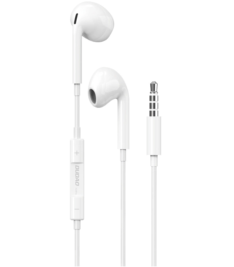 Handsfree 3.5mm Dudao X14Pro, Wit