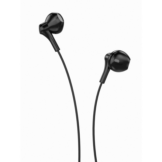 Handsfree 3.5mm XO Design EP39, Zwart