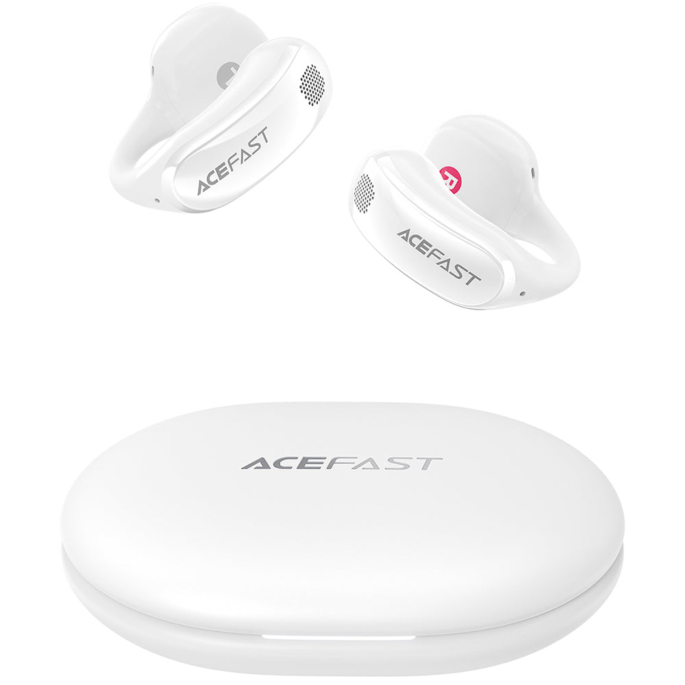 Handsfree Bluetooth Acefast Aceclip Pro, TWS, Wit