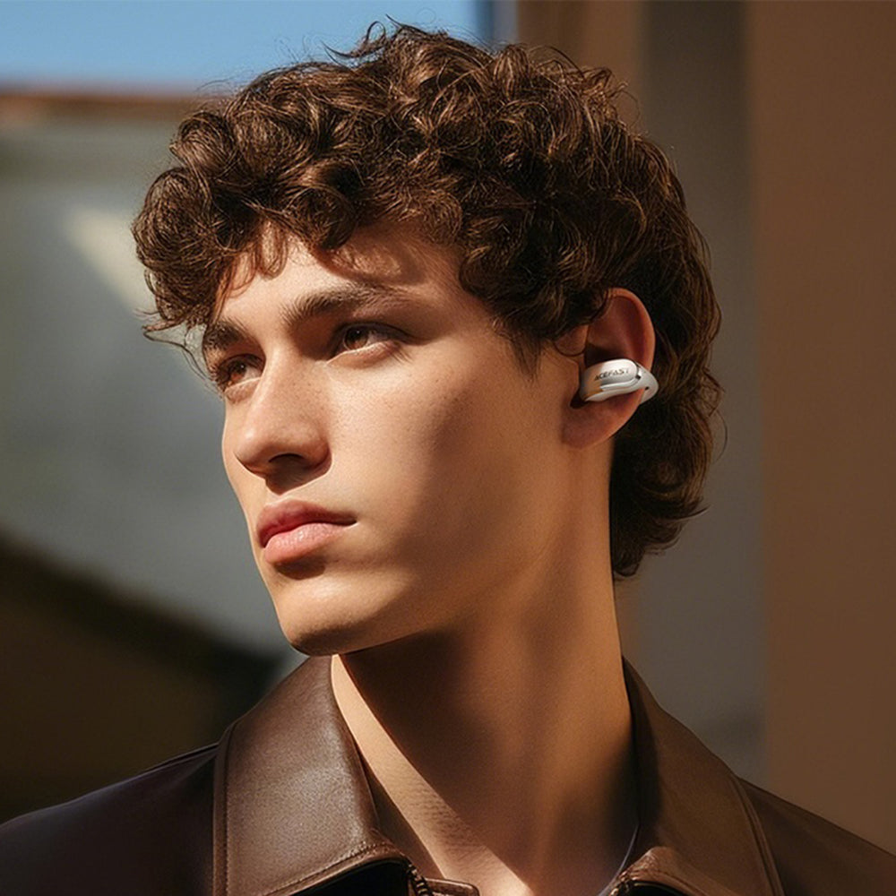 Handsfree Bluetooth Acefast Aceclip Pro, TWS, Goud