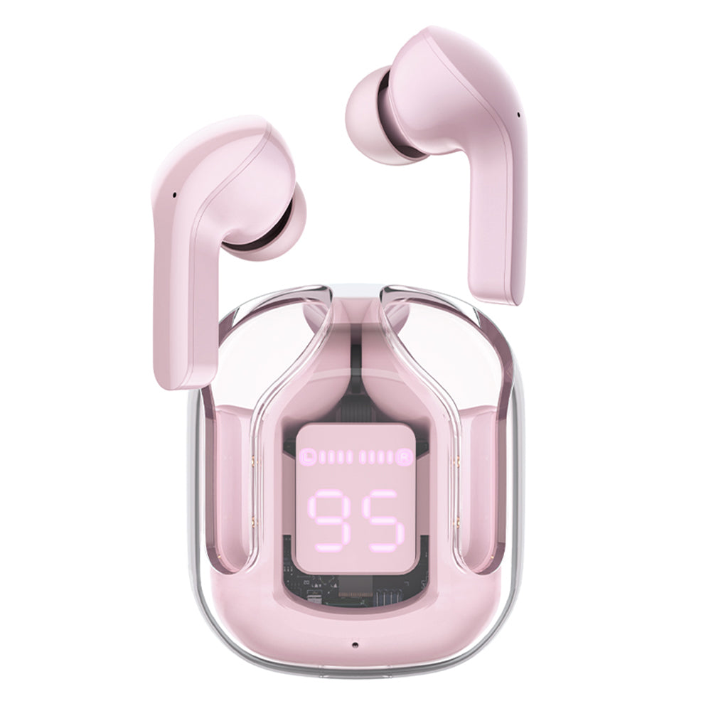 Handsfree Bluetooth Acefast T6, TWS, Roze