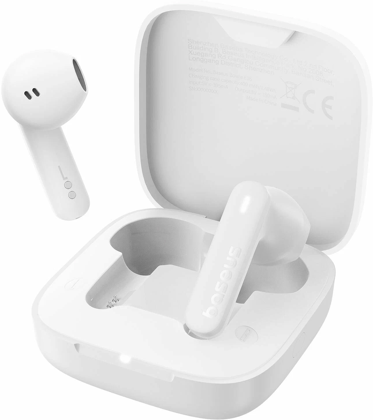 Handsfree Bluetooth Baseus Bowie E16, TWS, Wit A00061900223-00