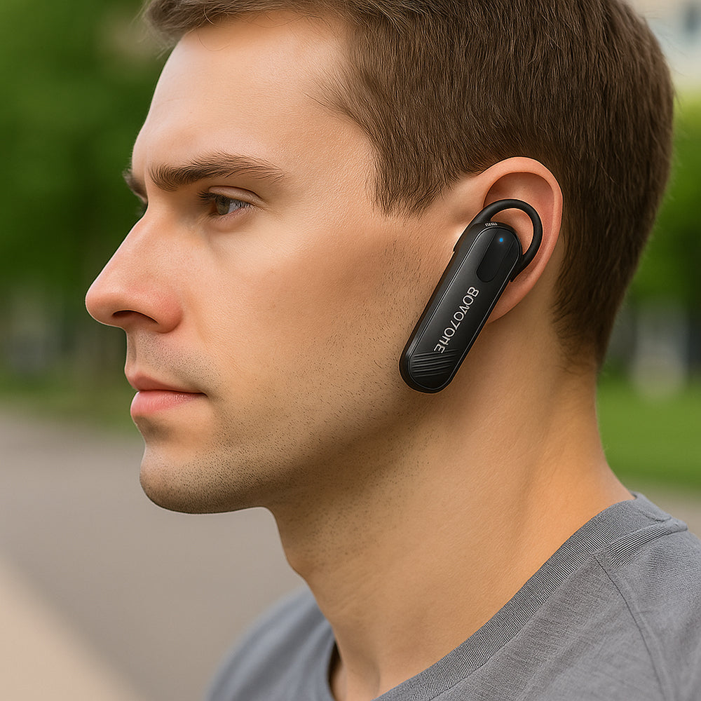 Handsfree Bluetooth Borofone BC20 Smart Business, A2DP, Zwart