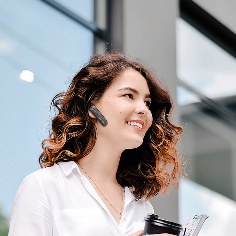 Handsfree Bluetooth Headset BC36 Lucky, A2DP, Zwart
