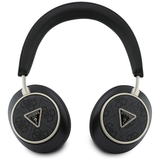 Handsfree Bluetooth Guess 4G Gouden Driehoek Logo, A2DP, Zwart