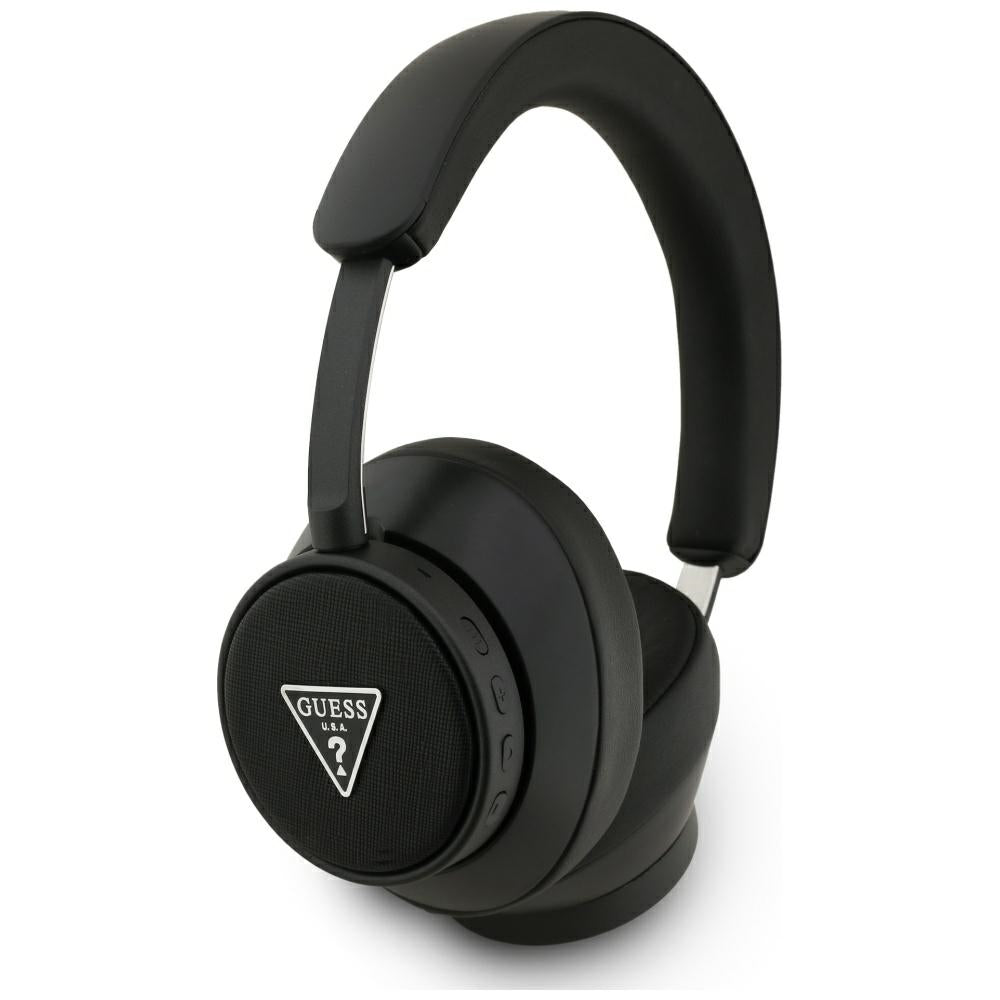 Handsfree Bluetooth Guess Saffiano Triangle Logo, A2DP, Zwart