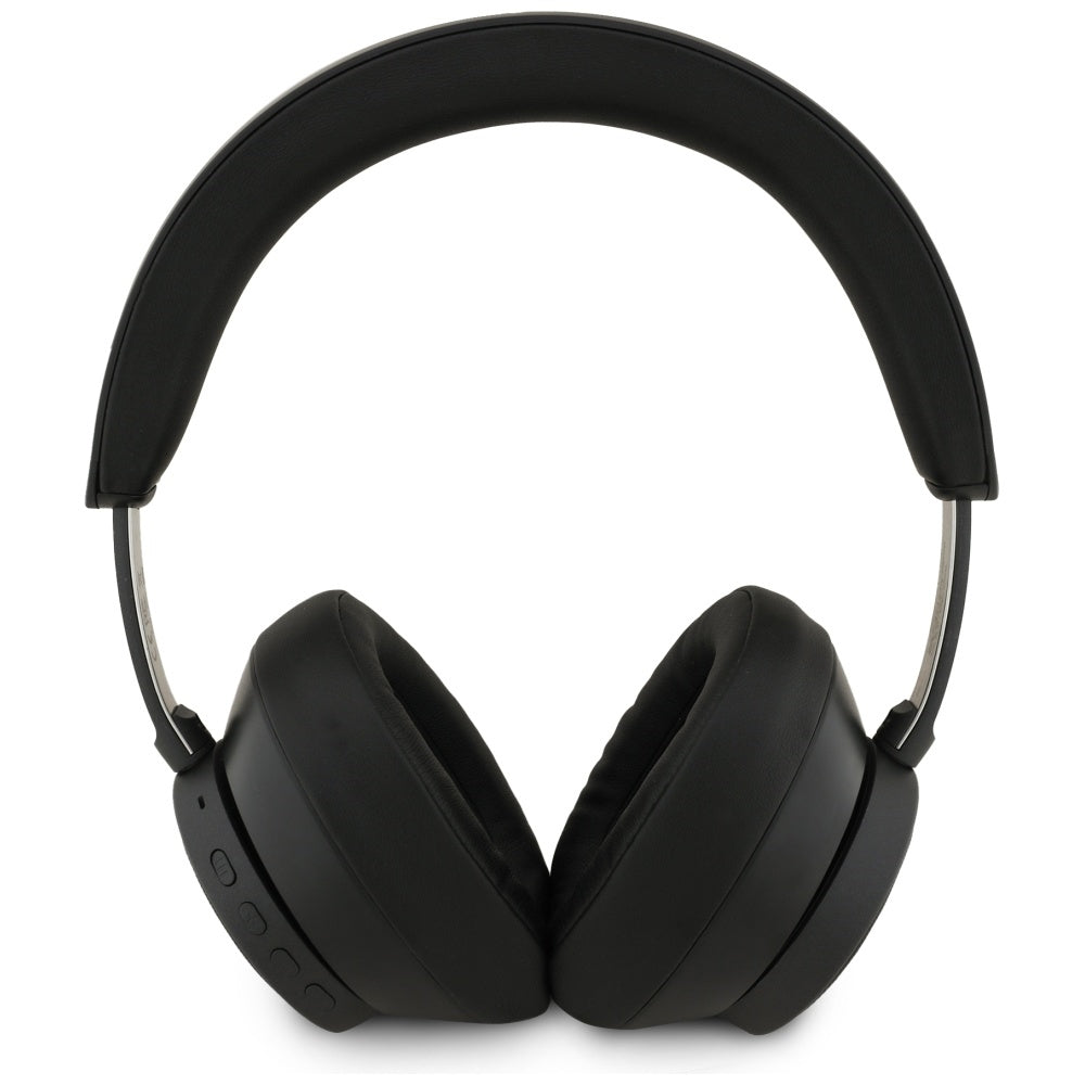 Handsfree Bluetooth Guess Saffiano Triangle Logo, A2DP, Zwart