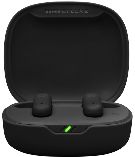 Handsfree Bluetooth JBL Wave Flex 2, TWS, ANC, MultiPoint, Zwart JBLWFLEX2BLK