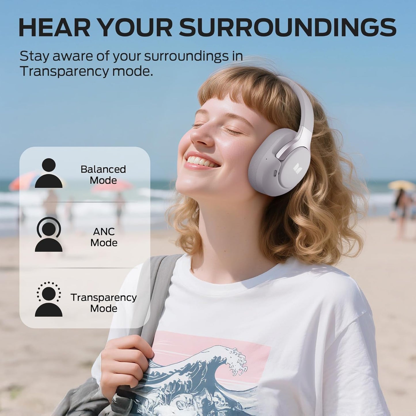 Handsfree Bluetooth Monster Persona 5th, MultiPoint, A2DP, ANC, Blauw