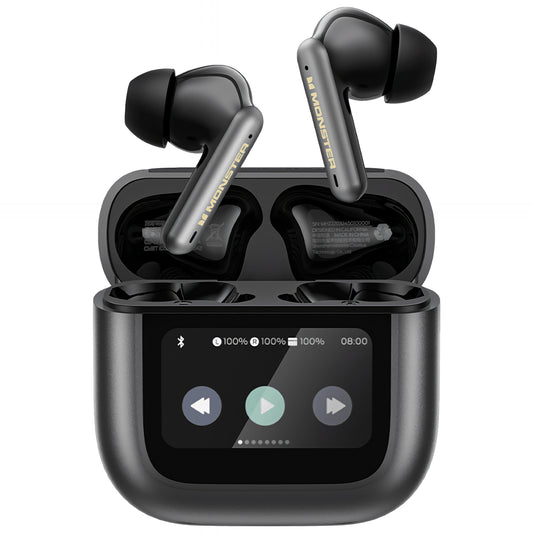 Handsfree Bluetooth Monster TH300, TWS, Zwart