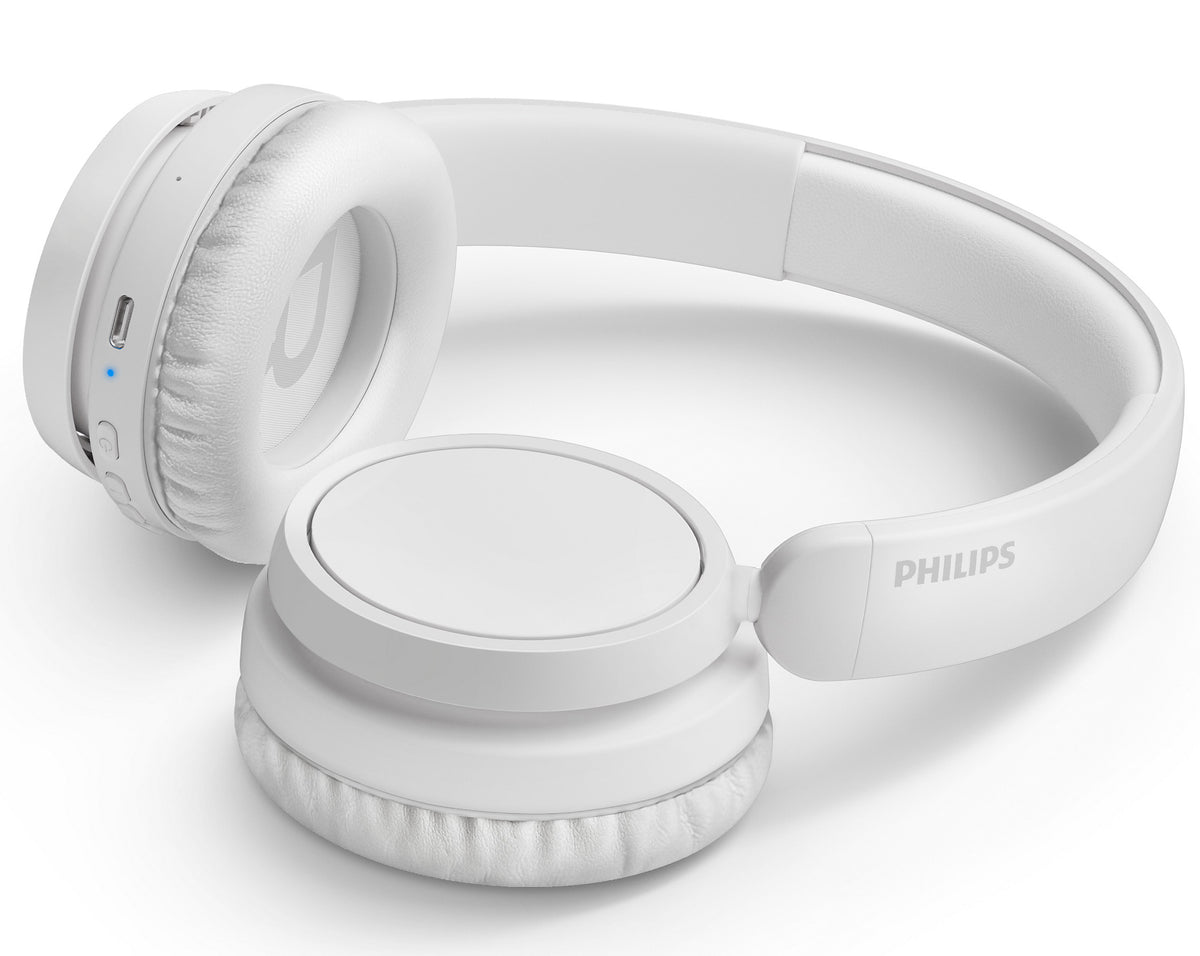 Handsfree Bluetooth Philips 5000, A2DP, Wit TAH5209WT/97