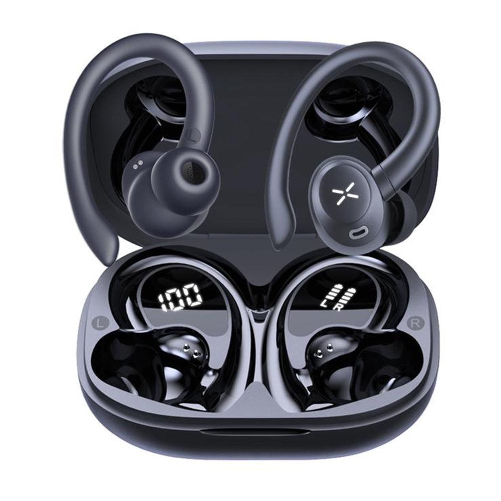 Handsfree Bluetooth Techsuit CW4 AirTune, TWS, Zwart
