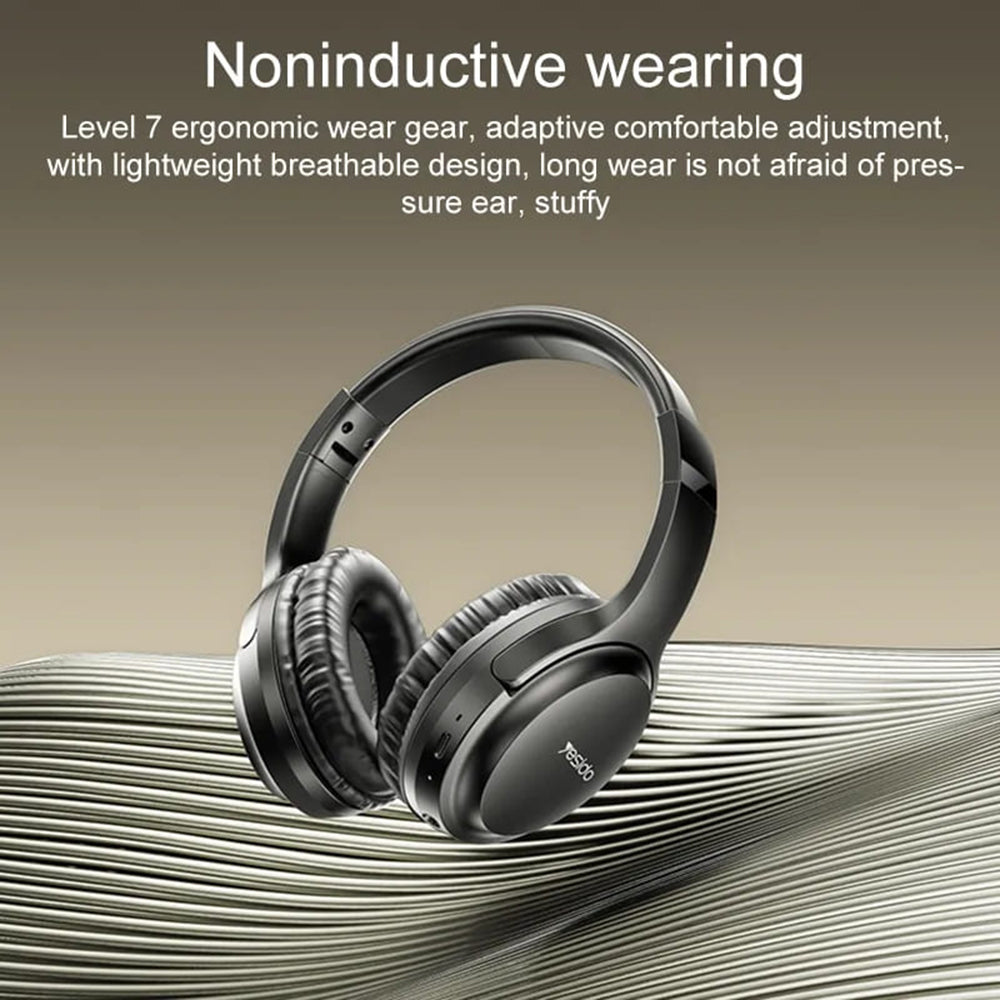 Handsfree Bluetooth Yesido EP04, A2DP, Zwart