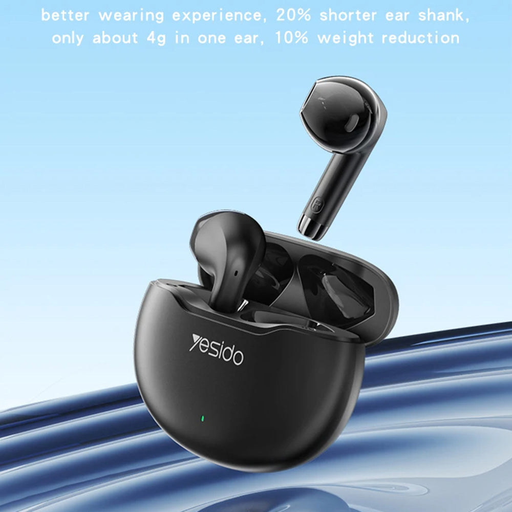 Handsfree Bluetooth Yesido TWS21, TWS, Zwart