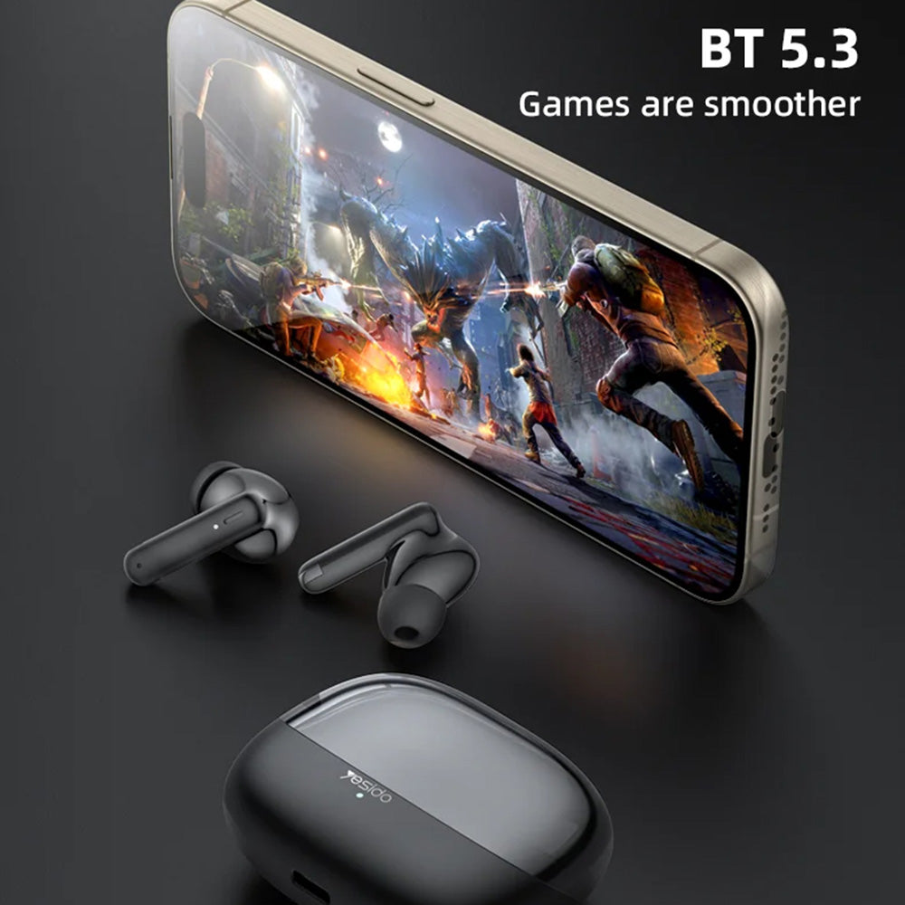 Handsfree Bluetooth Yesido TWS26, TWS, Zwart