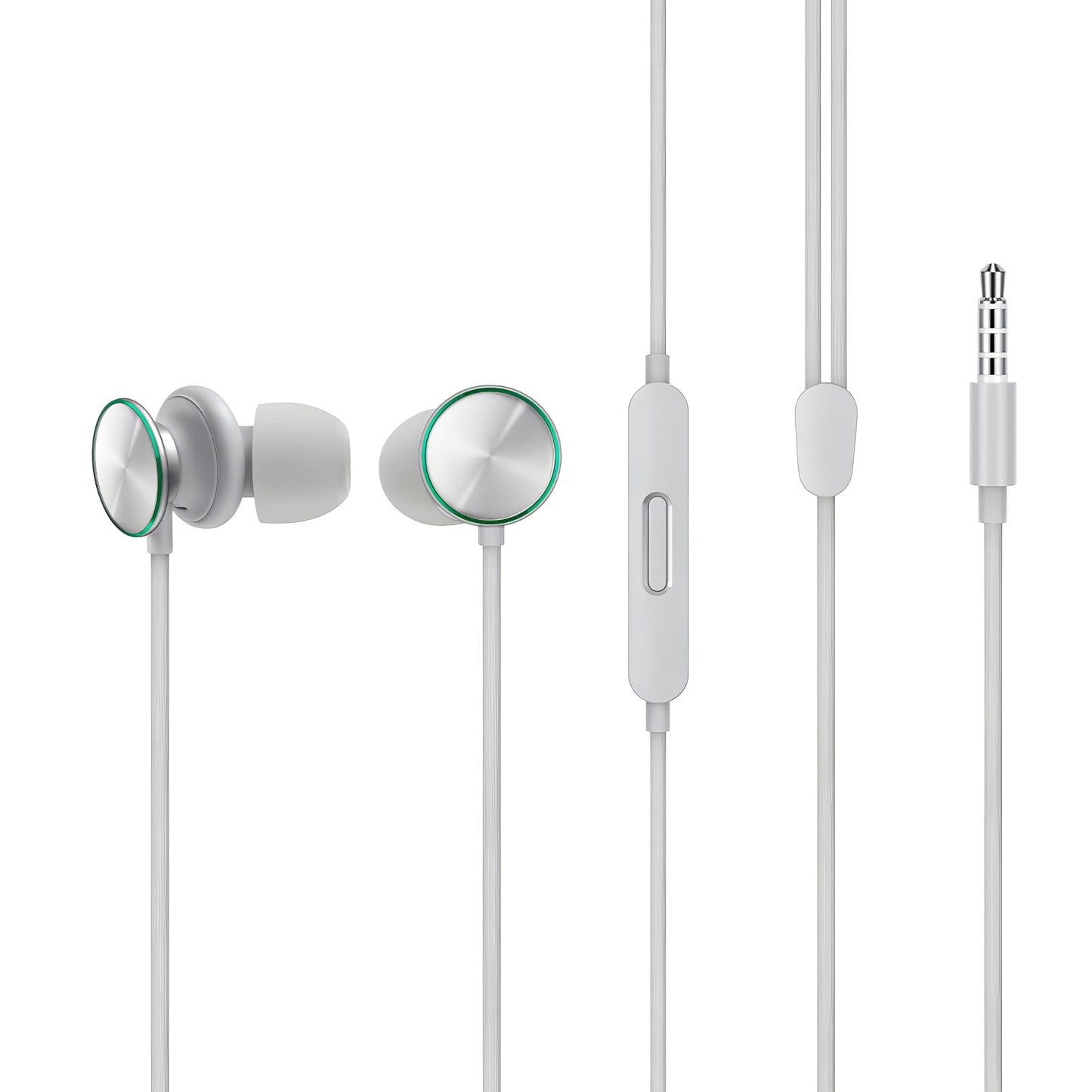 Handsfree 3.5mm Oppo MH151, Grijs