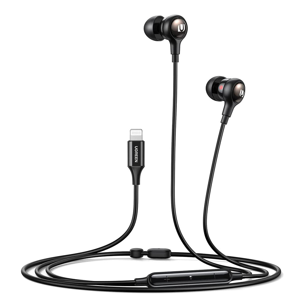 Handsfree Lightning UGREEN 30631, Zwart