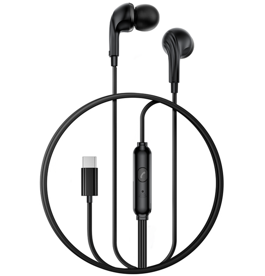 Handsfree USB-C XO Design EP82, Zwart