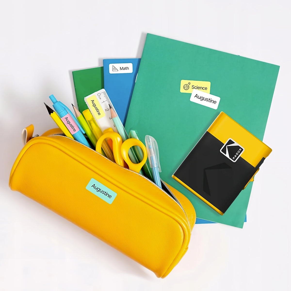 Zelfklevende etikettenrol voor Kodak Label Era-printer, set van 12 stuks