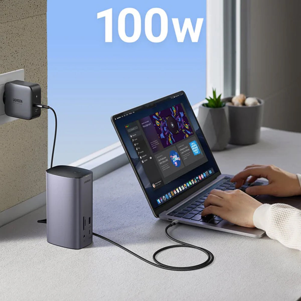 UGREEN Pro CM555 Multifunctionele Hub, 13in1, Grijs