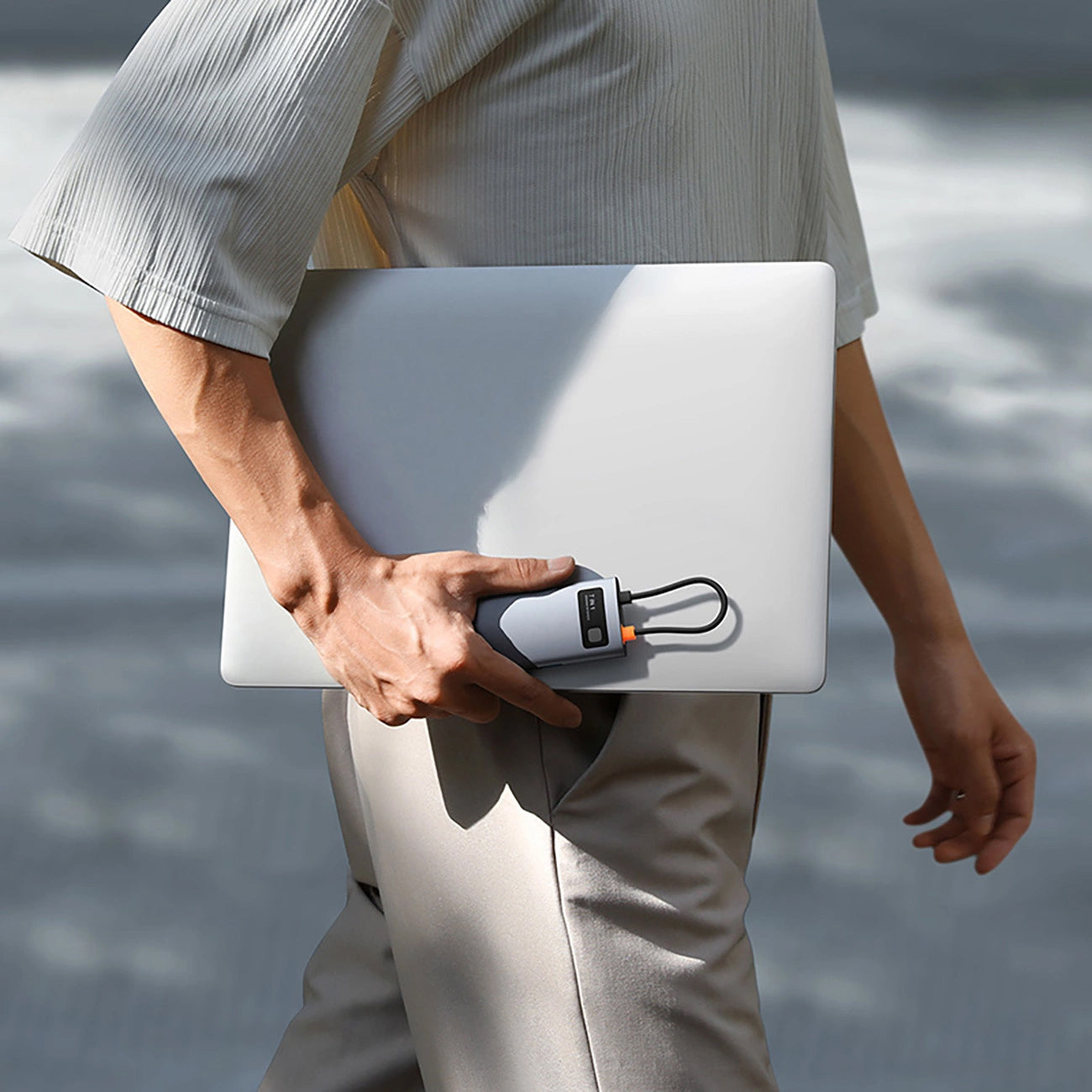 Hub USB-C Baseus Metal Gleam, 3 x USB-A 3.0 - 1 x USB-C - 1 x HDMI - 1 x SD - 1 x microSD, Gri B00030708811-01