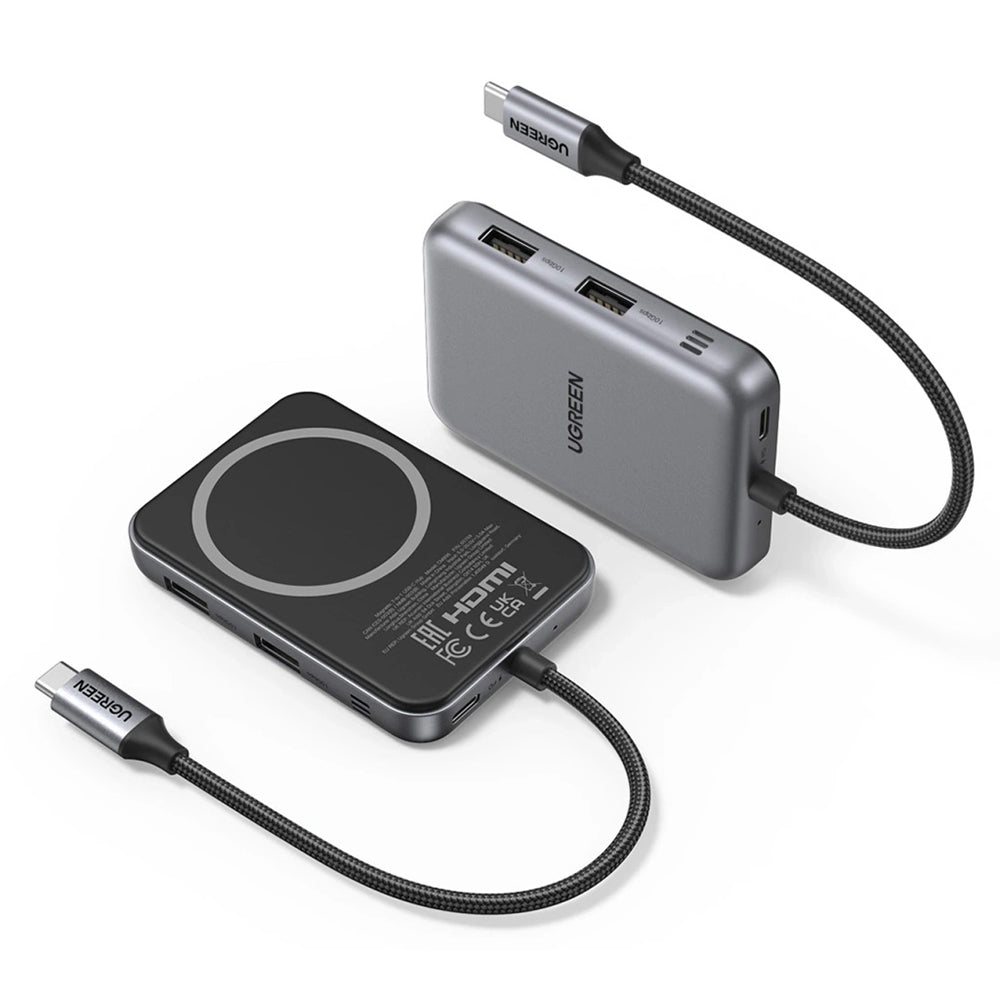 Hub USB-C UGREEN CM896 (65759), 7in1, Gri