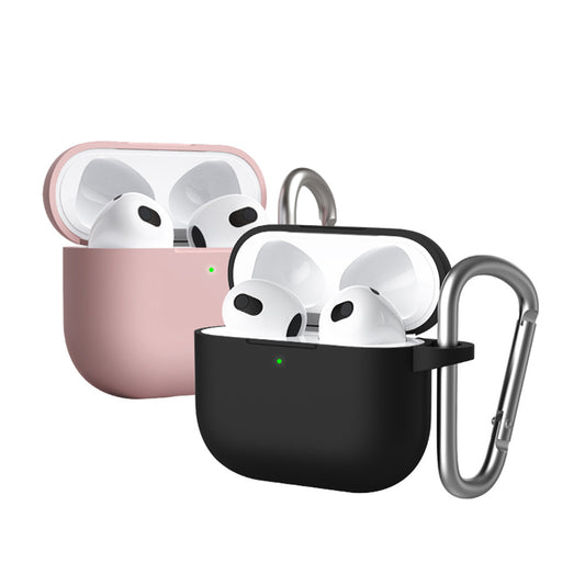Blueo Liquid hoesje voor Apple AirPods 3, Zwart