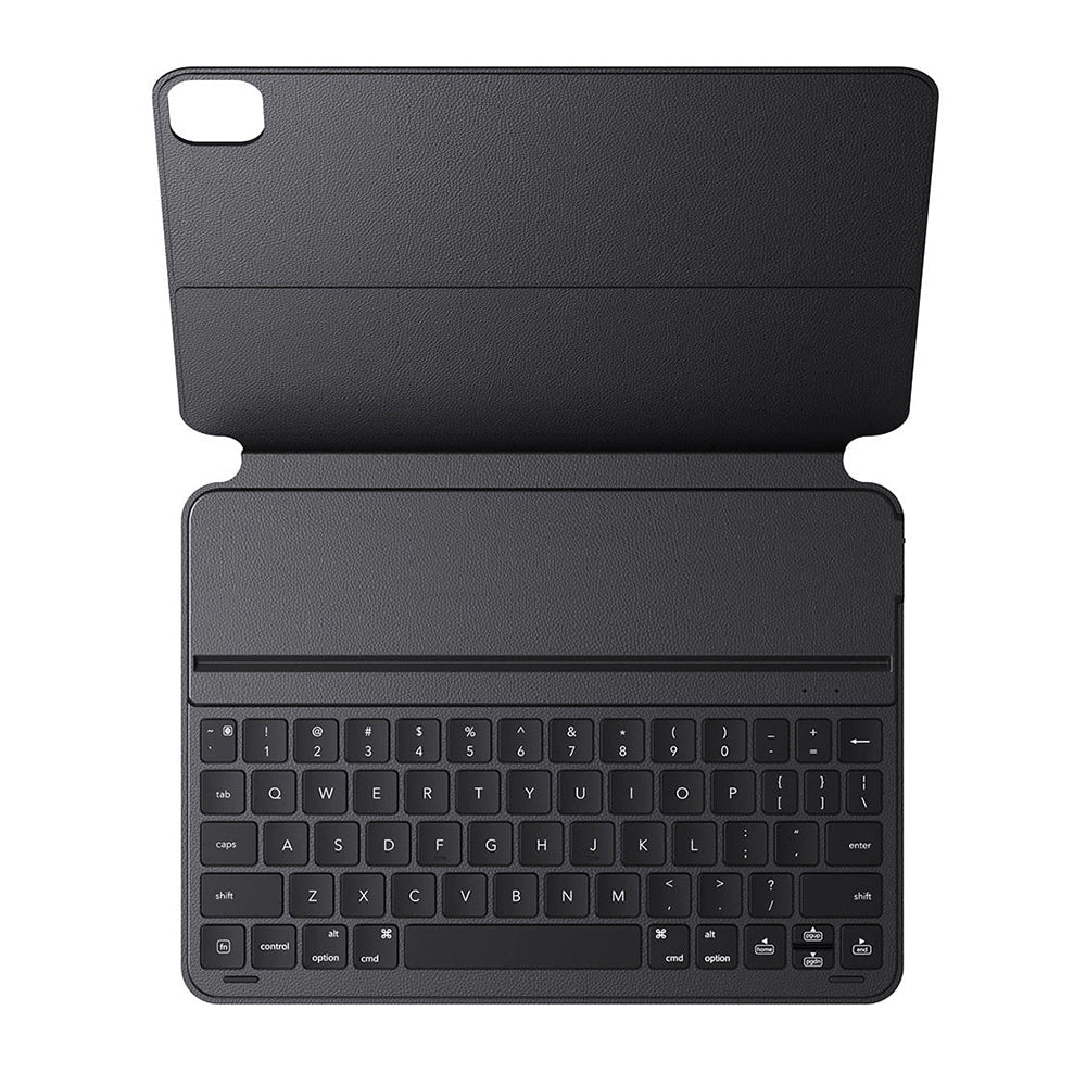 Hoes met Toetsenbord voor Apple iPad Pro 12.9 (2022) / Pro 12.9 (2021) / Pro 12.9 (2020) / Pro 12.9 (2018), Baseus, Brilliance, Zwart