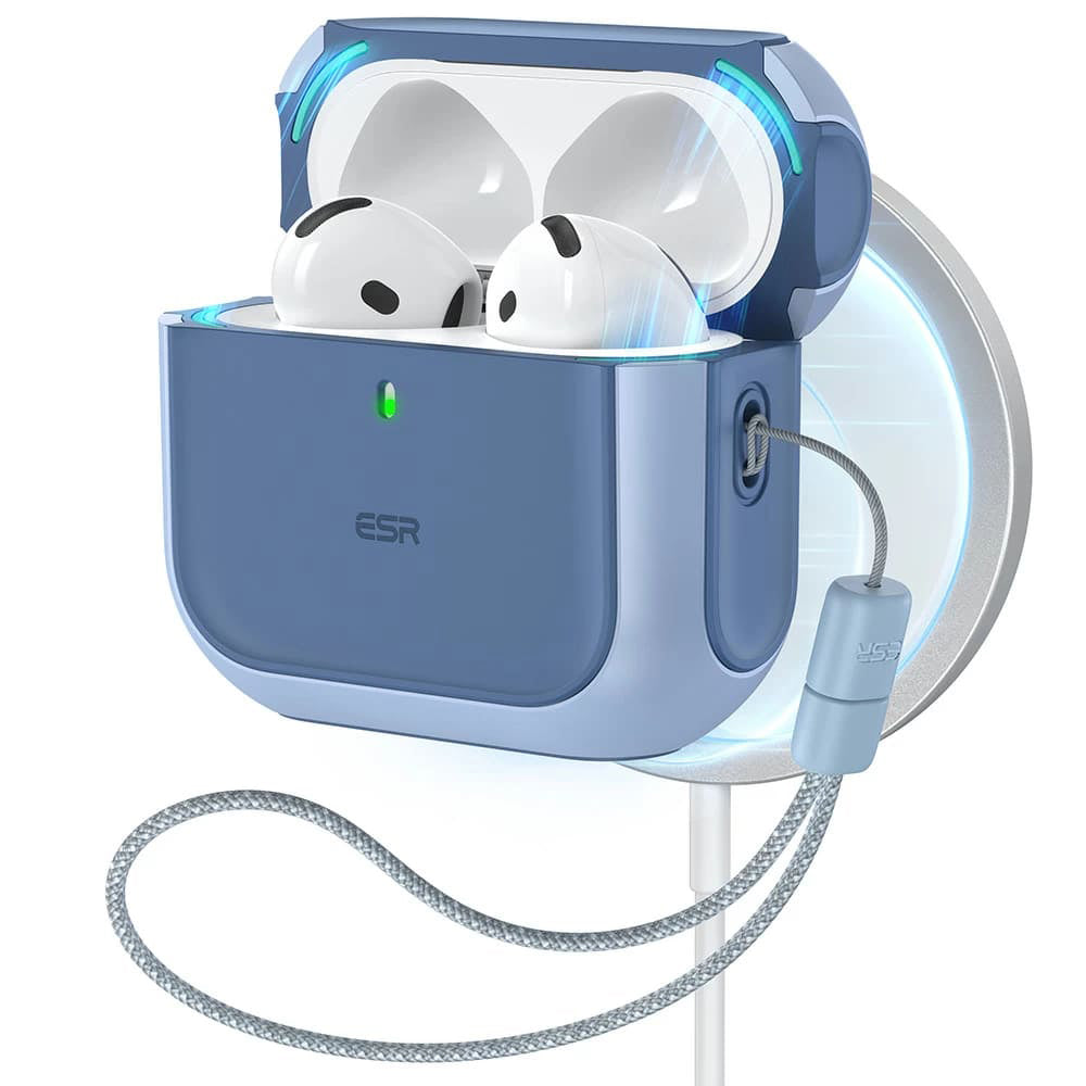 ESR Orbit Hybrid hoes voor Apple AirPods 4, Blauw