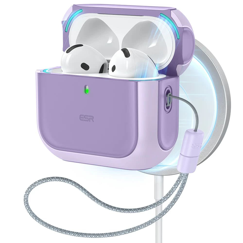 ESR Orbit Hybrid hoes voor Apple AirPods 4, Paars