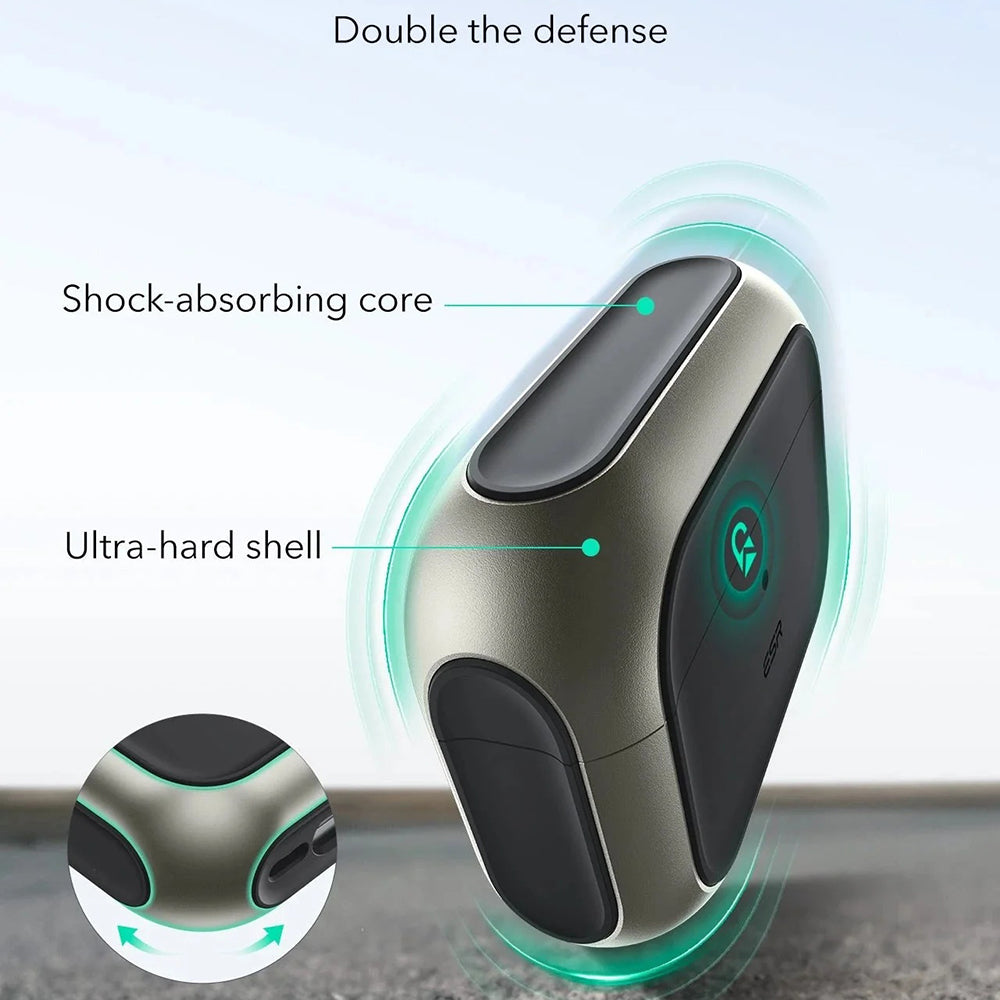ESR Orbit Hybrid hoesje voor Apple AirPods Pro 3, Grijs