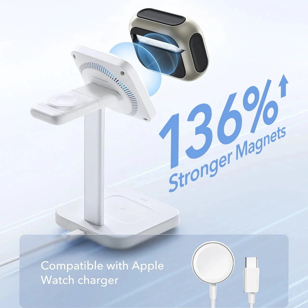 ESR Orbit Hybrid hoesje voor Apple AirPods Pro 3, Grijs
