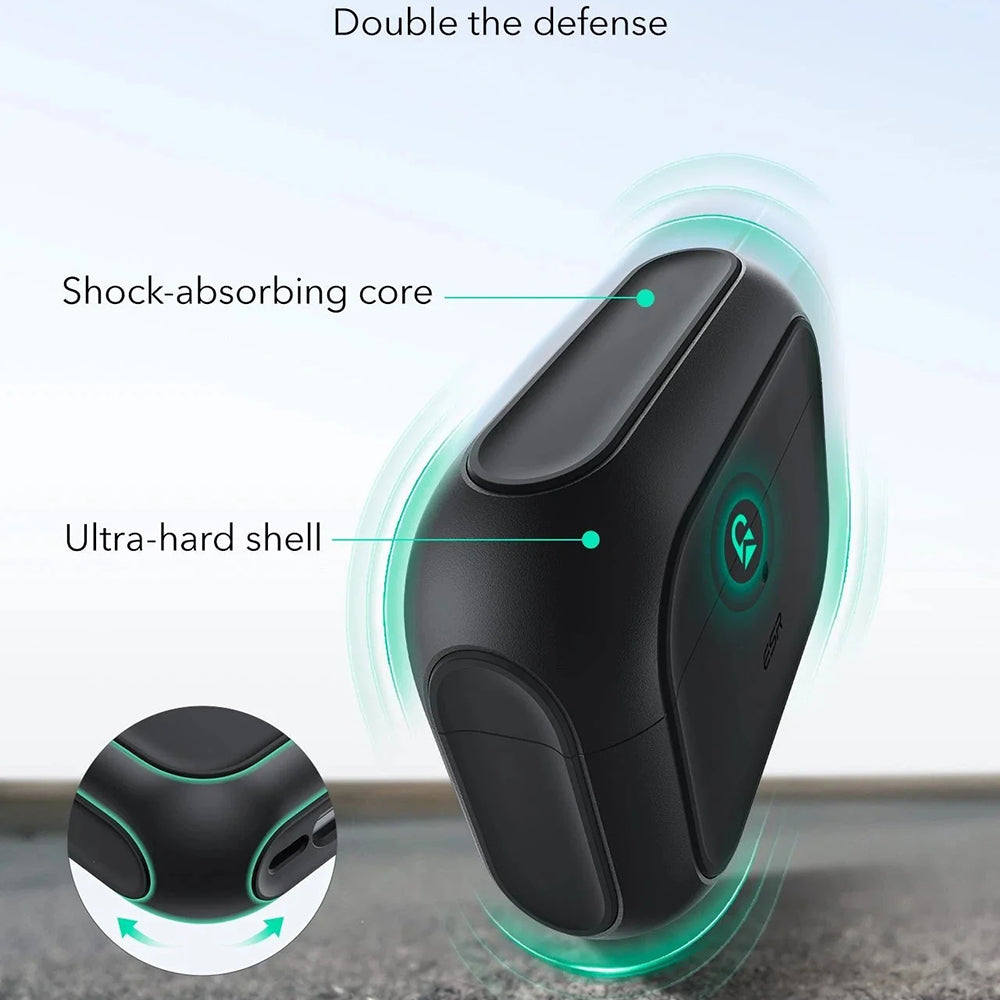 ESR Orbit Hybrid hoes voor Apple AirPods Pro 3, Zwart