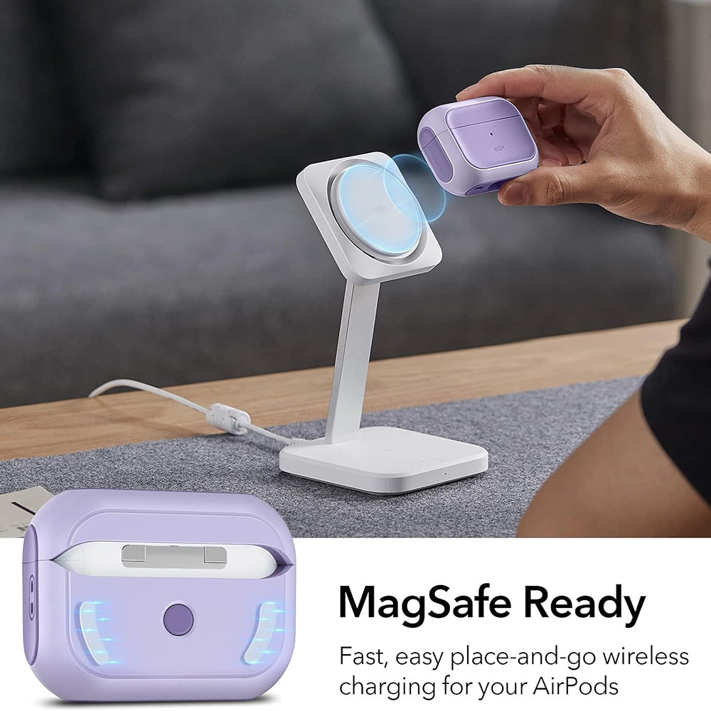 ESR Orbit Hybrid hoes voor Apple AirPods Pro Series, Paars