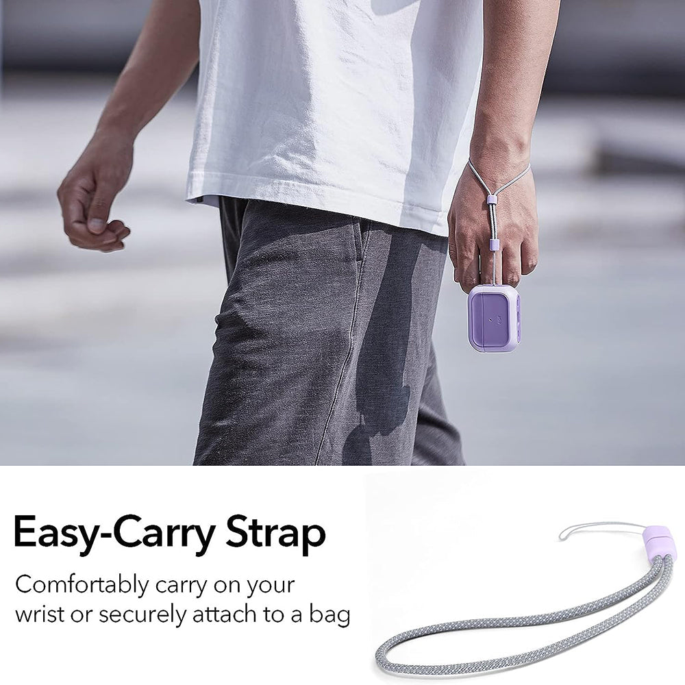 ESR Orbit Hybrid hoes voor Apple AirPods Pro Series, Paars