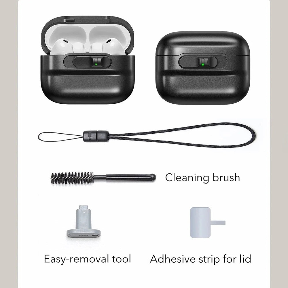 ESR Pulse Magnetic FlickLock hoes voor Apple AirPods Pro 3, Wit