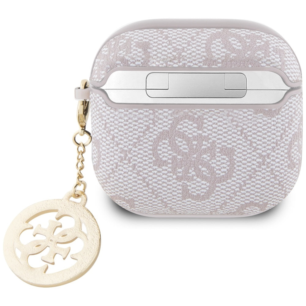 Guess 4G Strass Charm hoes voor Apple AirPods 4, Roze