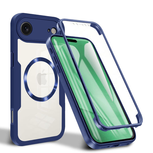 MagSafe hoes voor Apple iPhone 17 Air, Techsuit, ColorVerse 360, Blauw