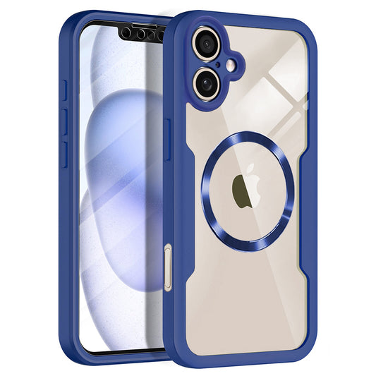 MagSafe hoes voor Apple iPhone 17, Techsuit, ColorVerse 360, Blauw
