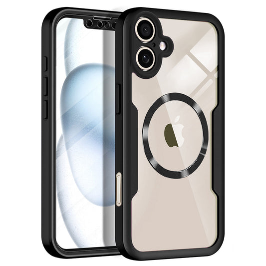 MagSafe hoes voor Apple iPhone 17, Techsuit, ColorVerse 360, Zwart