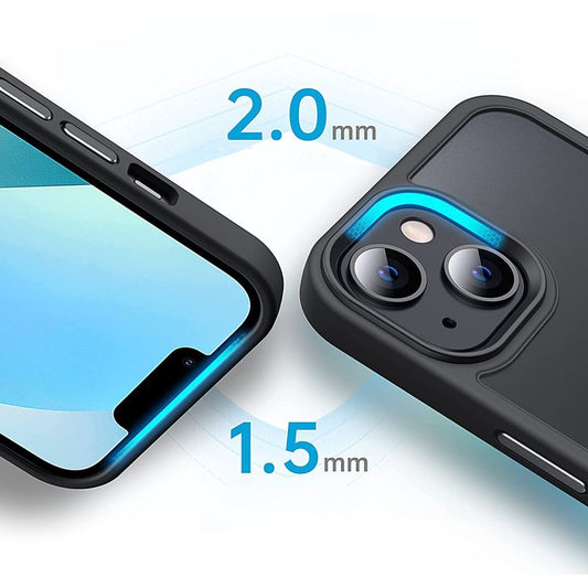 MagSafe hoesje voor Apple iPhone 14, Tech-Protect, Magmat, zwart