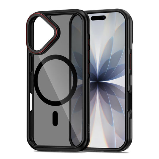MagSafe hoesje voor Apple iPhone 17, Tech-Protect, Maghybrid, Zwart