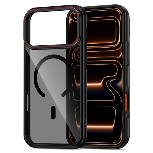 MagSafe hoesje voor Apple iPhone 17 Pro, Tech-Protect, Maghybrid, Zwart