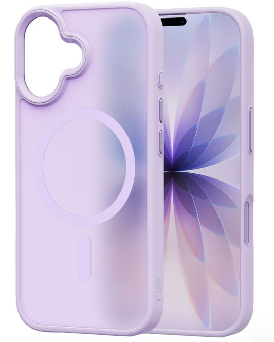 MagSafe hoes voor Apple iPhone 17, Tech-Protect, Magmat, Mat Paars